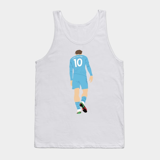 Jack Grealish minimalist illustration Tank Top by maoudraw